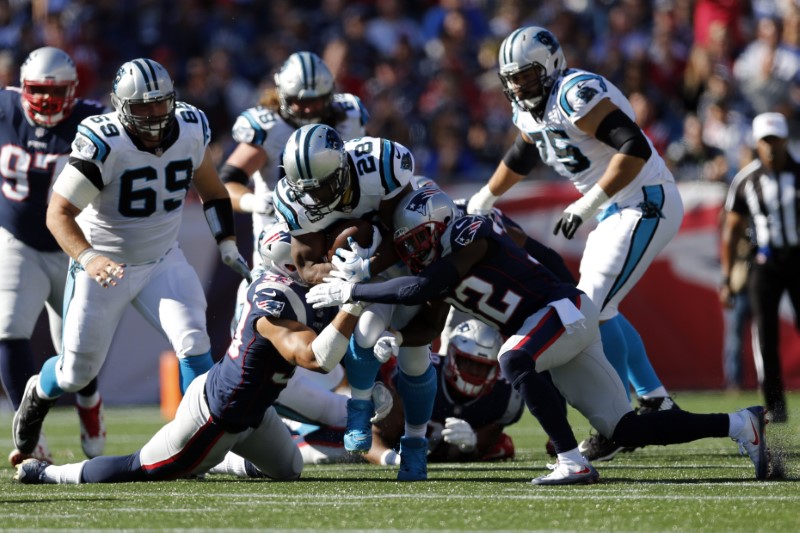 © Reuters. NFL: Carolina Panthers at New England Patriots