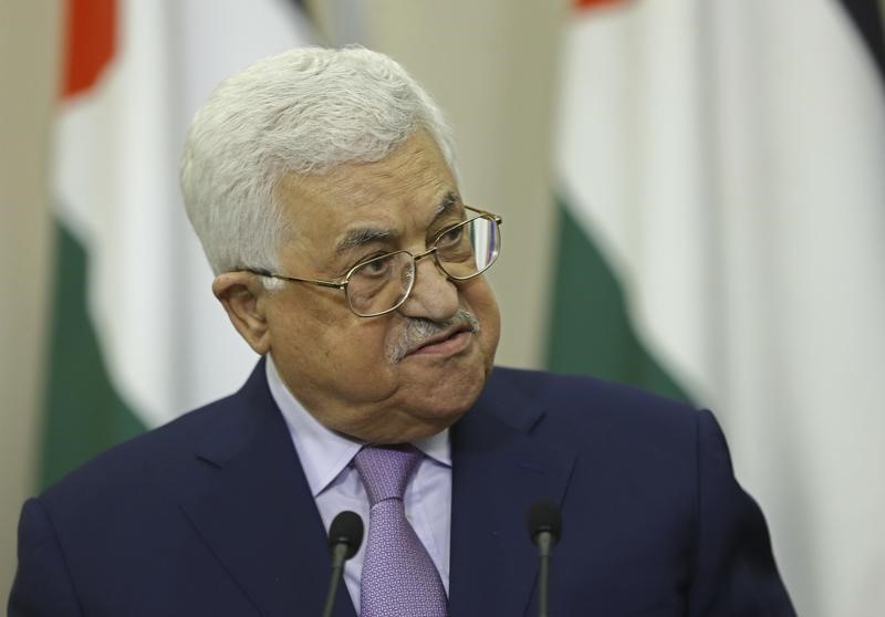 © Reuters. Primeiro-ministro palestino, Mahmoud Abbas, em Sóchi, na Rússia