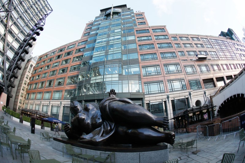 © Reuters. The headquarter of the European Bank for Reconstruction and Development (EBRD) is seen in London