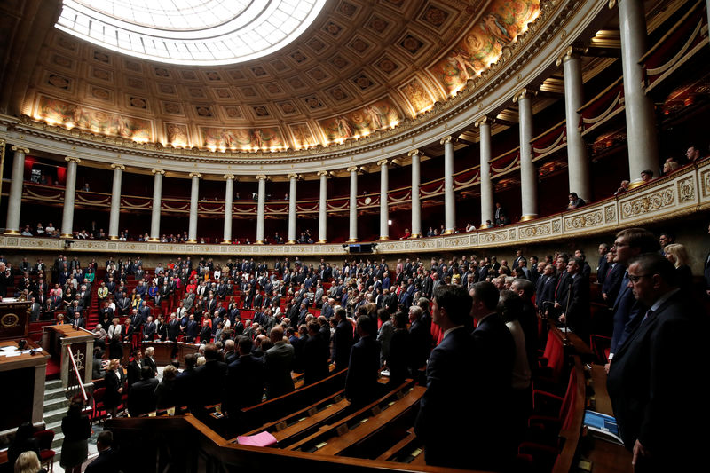 © Reuters. L'ASSEMBLÉE ADOPTE LE TEXTE DE LUTTE CONTRE LE TERRORISME