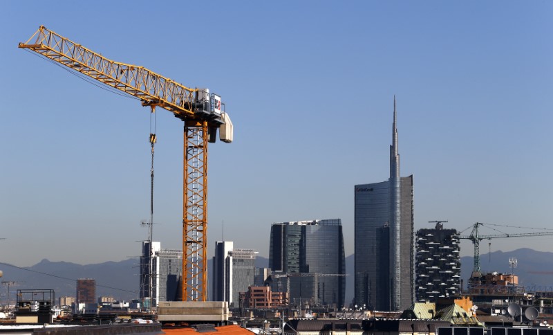 © Reuters. Porta Nuova's district is pictured in downtown Milan