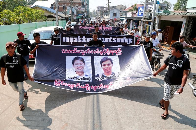 © Reuters. الأمم المتحدة: تقرير رويترز عن مذبحة ميانمار يتطلب "اهتماما وتحركا"