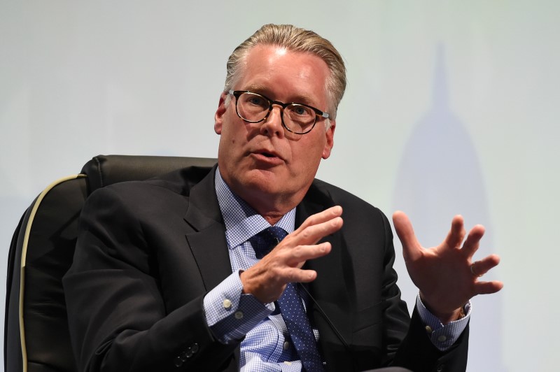 © Reuters. Ed Bastian, CEO of Delta Airlines at the 2016 International Air Transport Association (IATA) Annual General Meeting (AGM) and World Air Transport Summit in Dublin