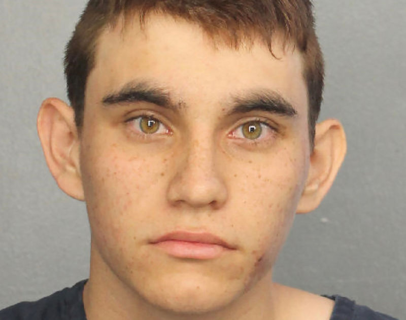 © Reuters. Nikolas Cruz em foto divulgada pela polícia da Flórida