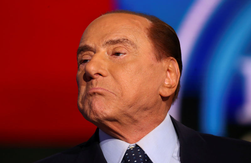 © Reuters. Ex-primeiro ministro da Itália Silvio Berlusconi, em Roma