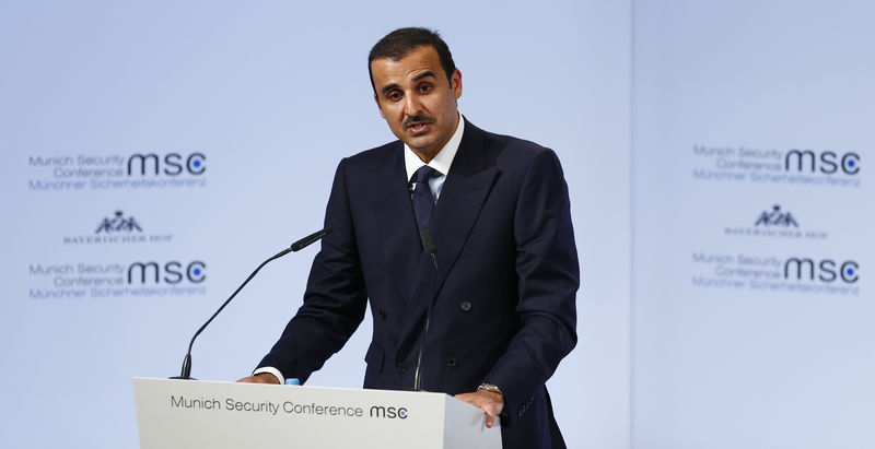© Reuters. قطر تدعو إلى اتفاقية أمنية بالشرق الأوسط على غرار الاتحاد الأوروبي