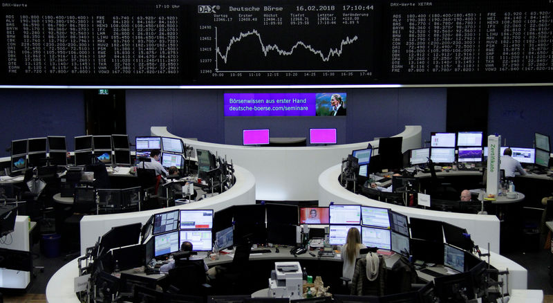 © Reuters. أسهم أوروبا ترتفع بفضل أرباح قوية للشركات