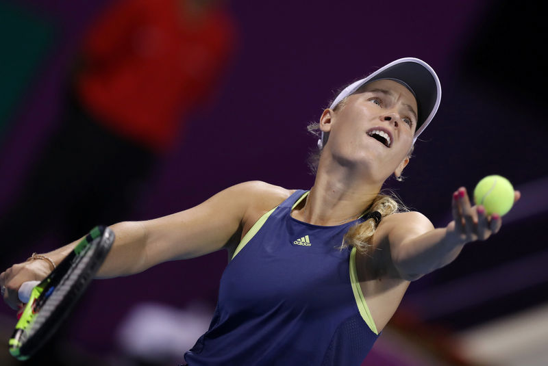 © Reuters. Tennis - WTA Premier 5 - Qatar Open - Semifinals