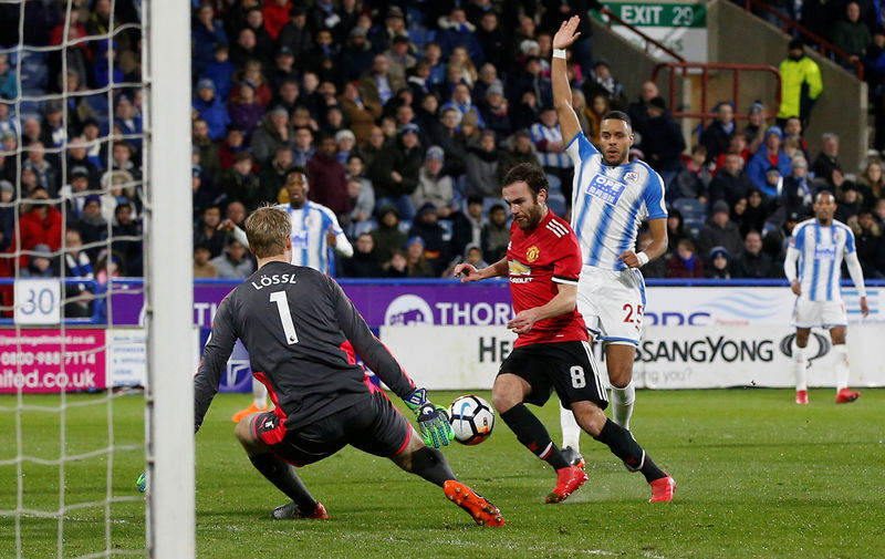 © Reuters. FA Cup Fifth Round - Huddersfield Town vs Manchester United