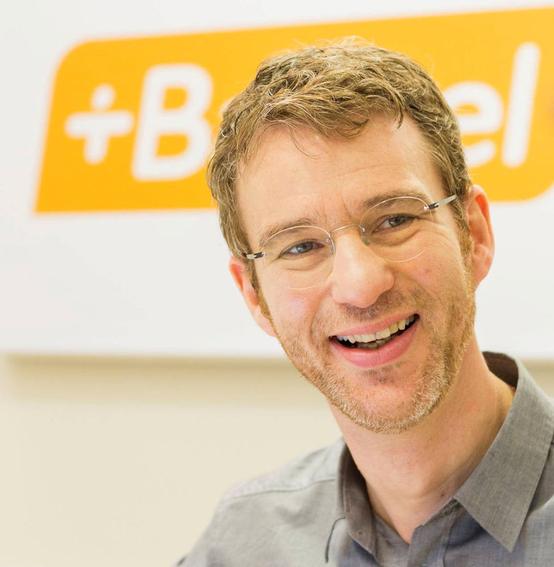 © Reuters. Markus Witte, co-founder and CEO of the Berlin-based language learning app company Babbel
