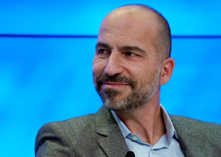 © Reuters. El CEO de Uber contempla el servicio de taxis voladores en un plazo de entre 5 y 10 años