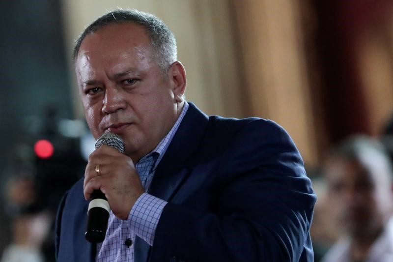 © Reuters. Vice-presidente do governista Partido Socialista da Venezuela, Diosdado Cabello