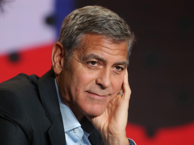 © Reuters. George Clooney durante evento em Toronto, no Canadá