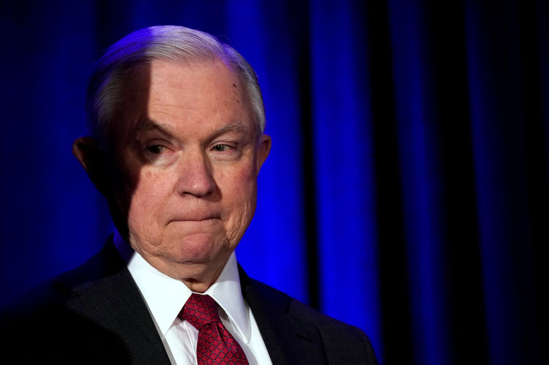 © Reuters. U.S. Attorney General Jeff Sessions attends the National Sheriffs Association Winter Conference in Washington