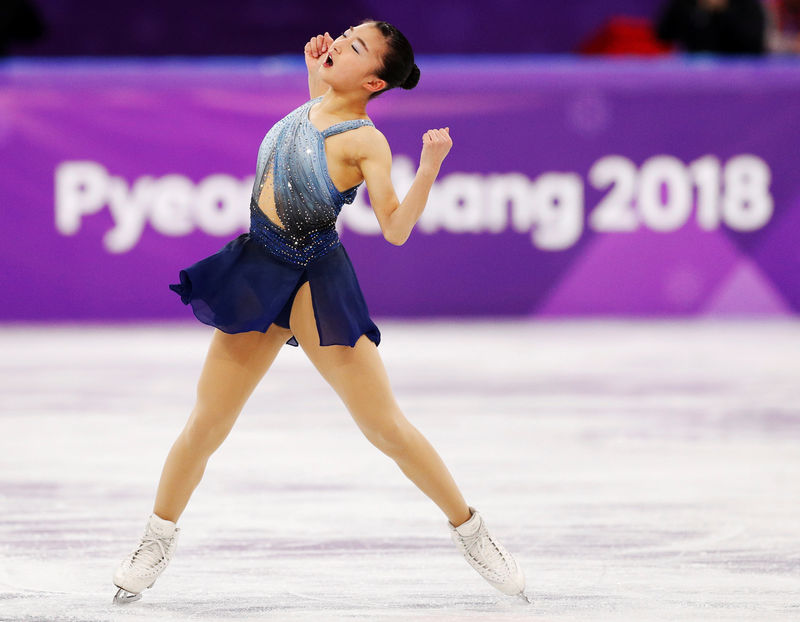 Figure skating Japan's Sakamoto in surprise lead, Olympic Athletes