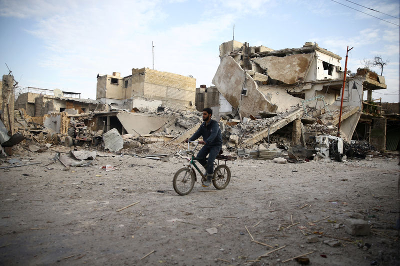 © Reuters. La matanza en la región siria de Guta es la mayor desde los ataques químicos de 2013