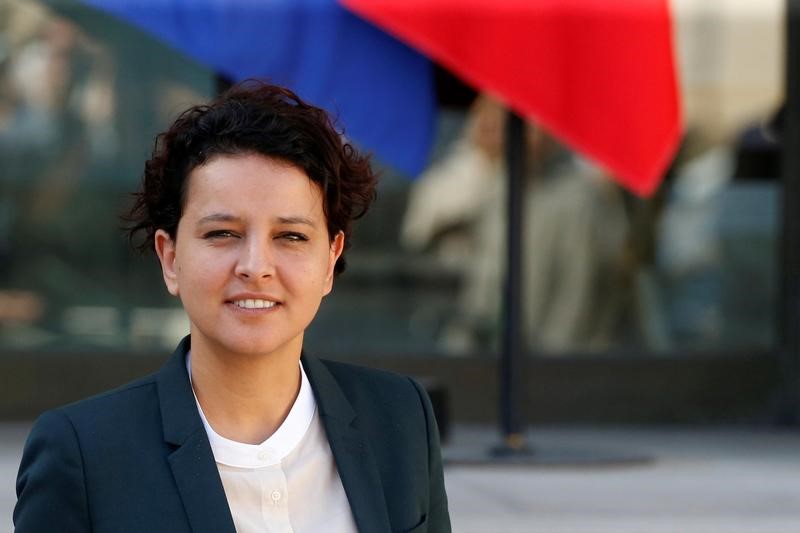 © Reuters. NAJAT VALLAUD-BELKACEM REJOINT L'INSTITUT DE SONDAGE IPSOS