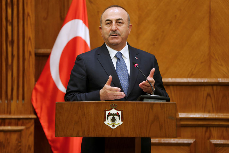 © Reuters. وزير الخارجية التركي: أنقرة ستلاحق صالح مسلم أينما ذهب