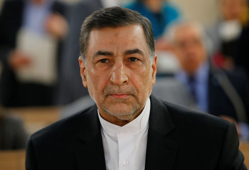 © Reuters. Avaei, Minister of Justice of Iran attends the Human Rights Council at the United Nations in Geneva