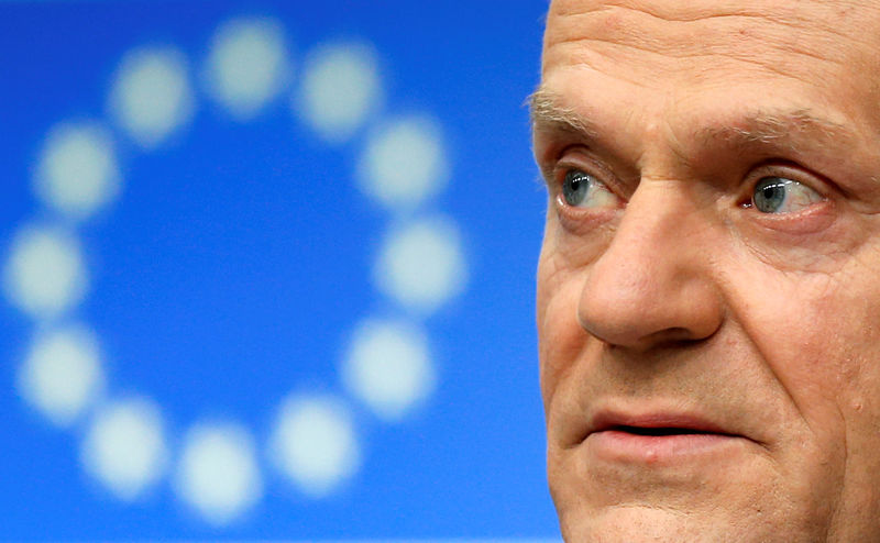 © Reuters. الاتحاد الأوروبي يعد رؤية مشتركة بشأن العلاقات المستقبلية مع بريطانيا