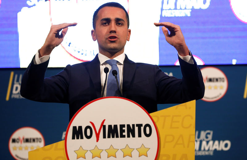 © Reuters. Luigi Di maio