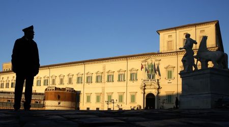 © Reuters. Il palazzo del Quirinale, sede del presidente della Repubblica