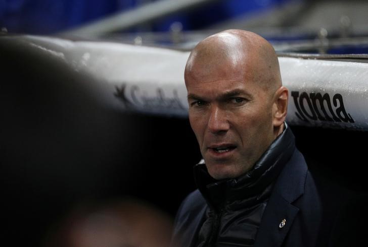 © Reuters. La lesión de Neymar no es un alivio para el Real Madrid, dice Zidane