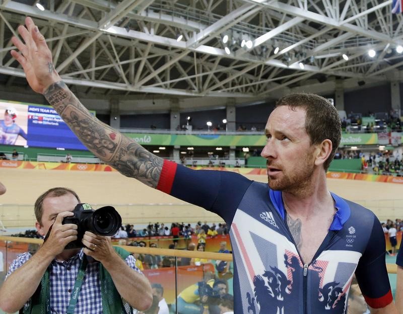 © Reuters. 2016 Rio Olympics - Cycling Track - Men's Team Pursuit Final Gold Race