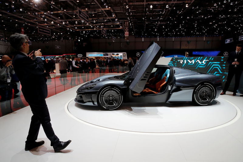 © Reuters. The 88th Geneva International Motor Show