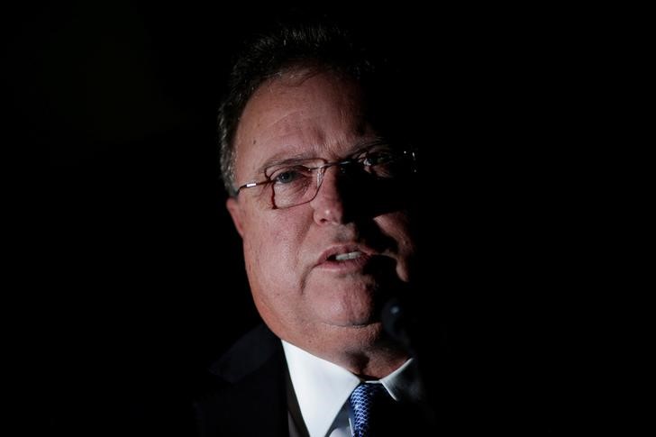 © Reuters. Ministro da Agricultura do Brasil, Blairo Maggi, em conferência em Brasília