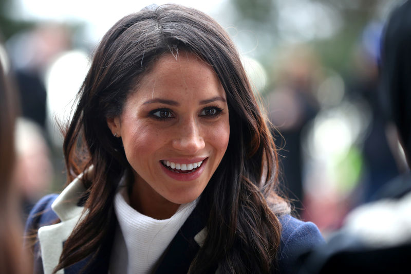 © Reuters. Atriz norte-americana Meghan Markle durante visita a Birmingham, no Reino Unido