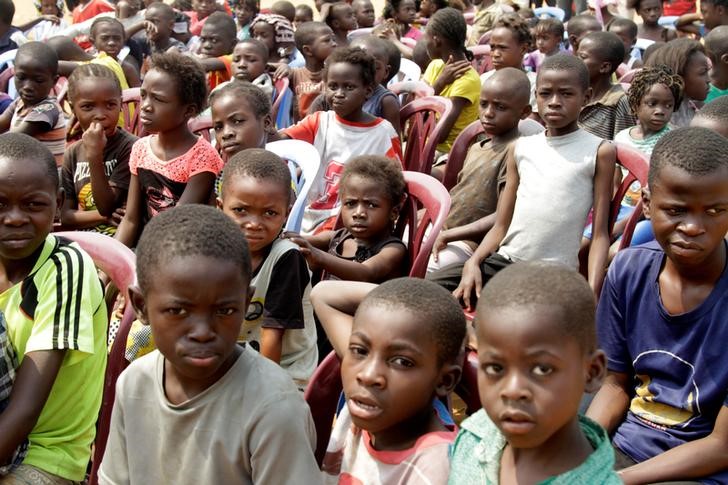 © Reuters. الأمم المتحدة: مليونا طفل في الكونجو الديمقراطية يواجهون المجاعة