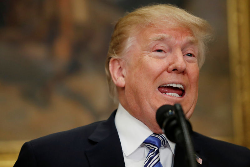 © Reuters. Trump durante evento em Washington