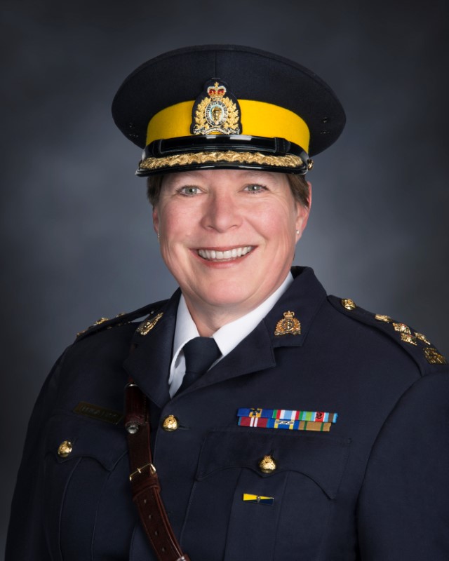 © Reuters. كندا تعين أول امرأة لقيادة شرطة الخيالة الملكية
