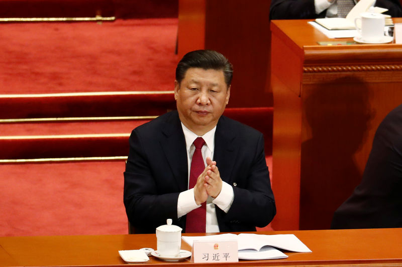 © Reuters. الرئيس الصيني يحذر من الفساد في مدينة تعاني من الفضائح