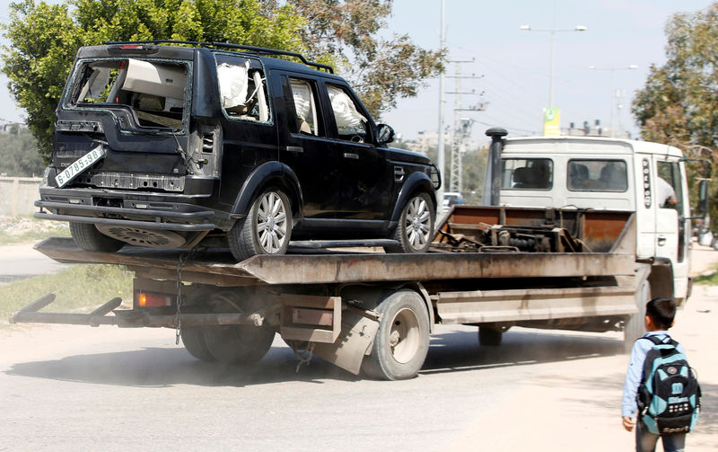 © Reuters. El primer ministro palestino sobrevive a un intento de asesinato en Gaza