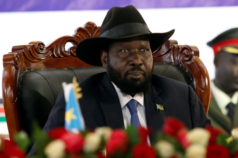 © Reuters. رئيس جنوب السودان يقيل وزير المالية وجنرالا على قائمة سوداء للأمم المتحدة
