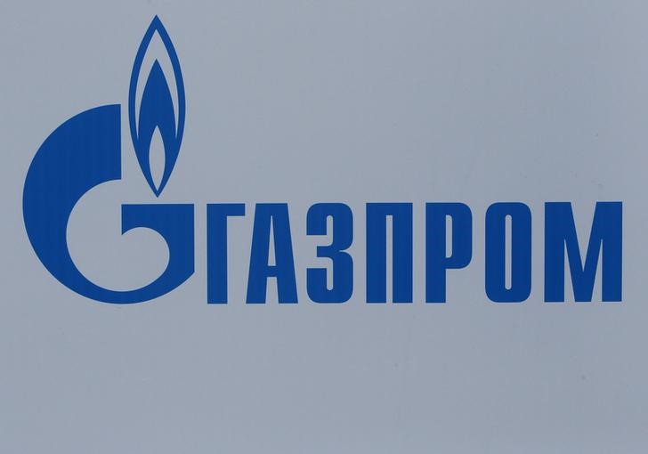 © Reuters. Логотип Газпрома