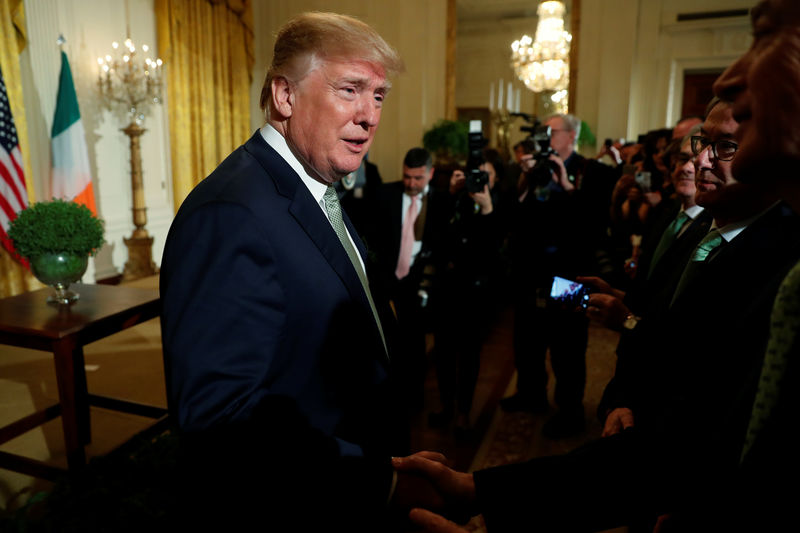 © Reuters. Trump durante evento na Casa Branca