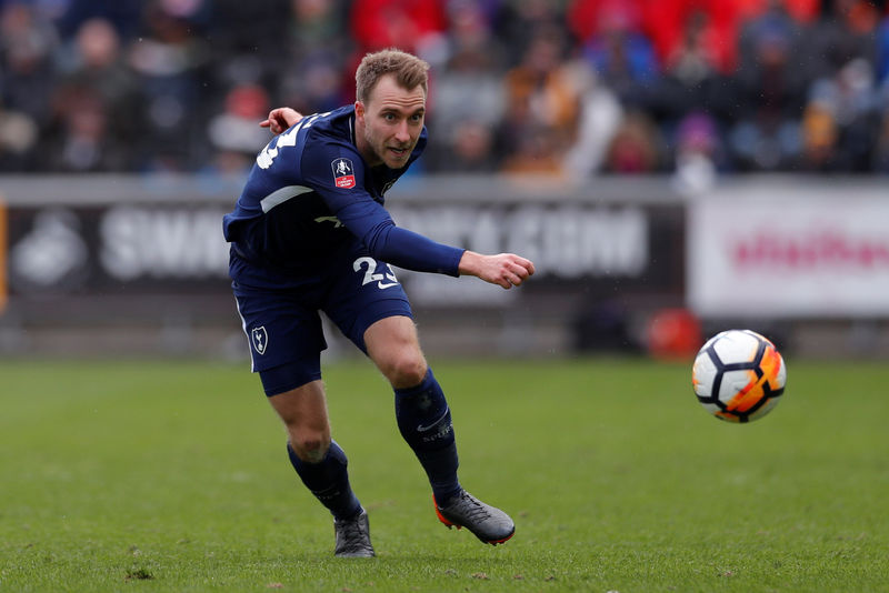 © Reuters. FA Cup Quarter Final - Swansea City vs Tottenham Hotspur