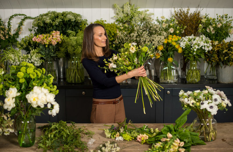 © Reuters. El príncipe Enrique y Meghan escogen a una conocida florista para sus arreglos