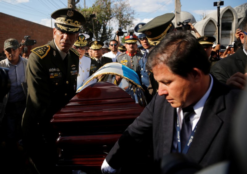 © Reuters. وفاة دكتاتور جواتيمالا السابق ريوس مونت عن 91 عاما