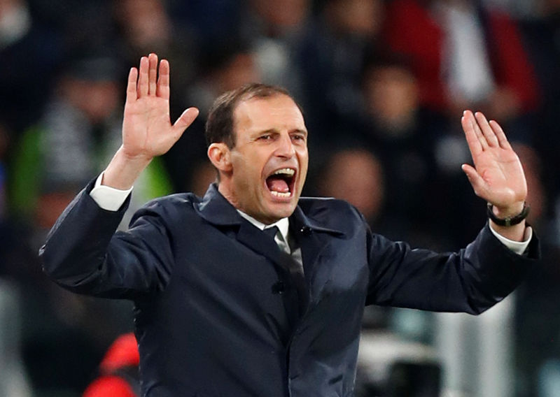 © Reuters. La Juventus podrá mostrar de nuevo su manejo táctico en el duelo contra el Real Madrid