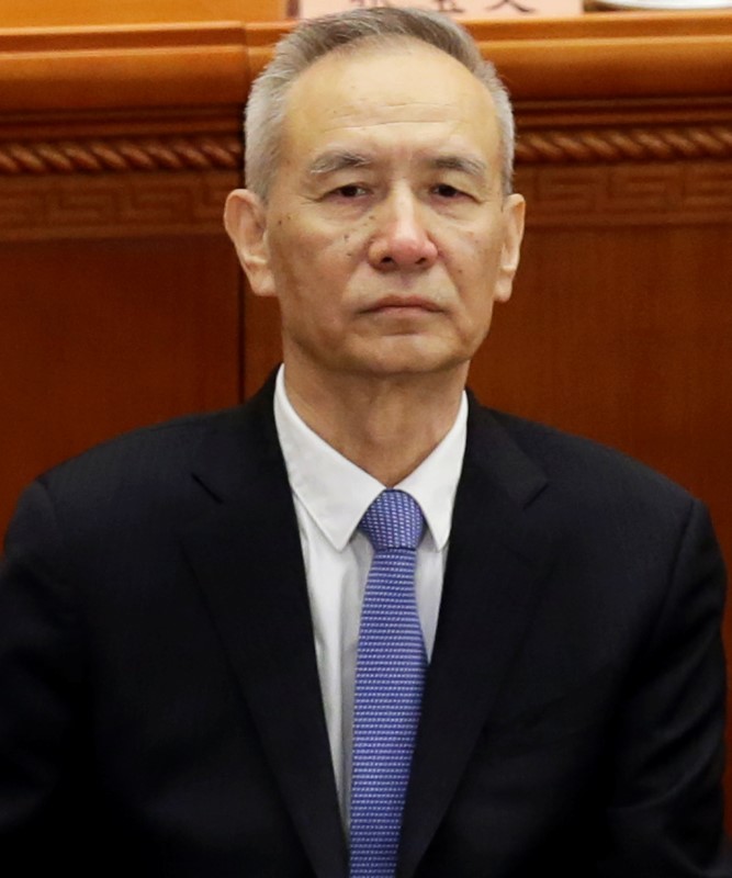 © Reuters. Vice-primeiro-ministro da China, Liu He
