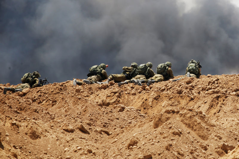 © Reuters. ألمانيا تطالب إسرائيل بضبط النفس أمام احتجاجات غزة