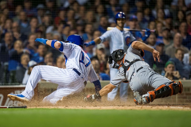 © Reuters. MLB: Miami Marlins at Chicago Cubs