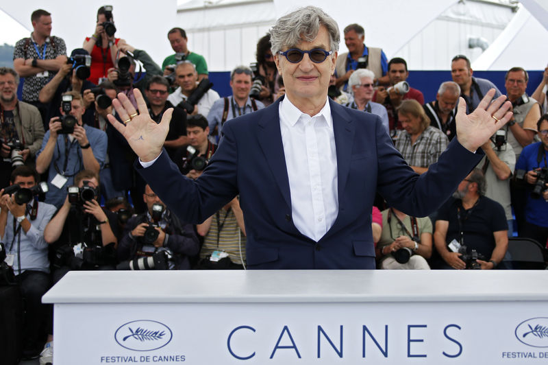 © Reuters. Diretor Wim Wenders no Festival de Cannes