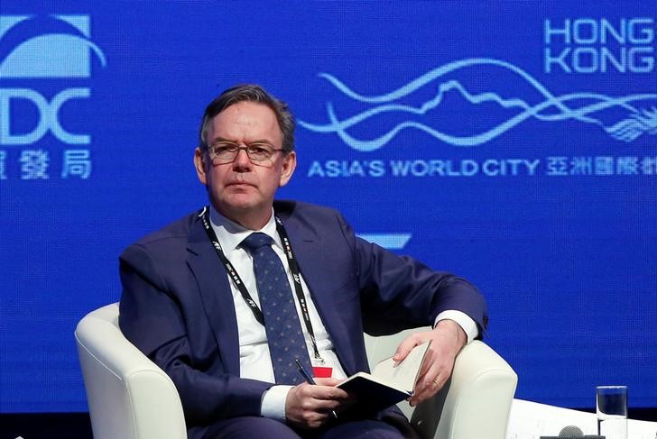 © Reuters. FILE PHOTO - Steven Maijoor, Chair of the European Securities and Markets Authority, attends the Asian Financial Forum in Hong Kong