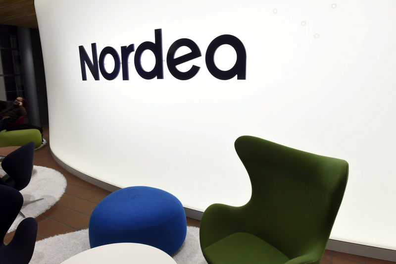 © Reuters. FILE PHOTO: Nordea Campus of Nordea Bank is pictured in Helsinki