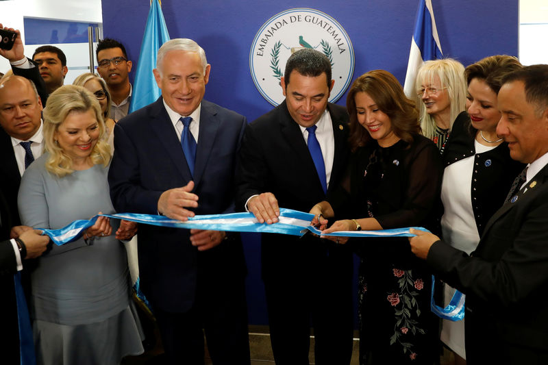 © Reuters. Guatemala abre su embajada en Jerusalén, dos días después que EEUU